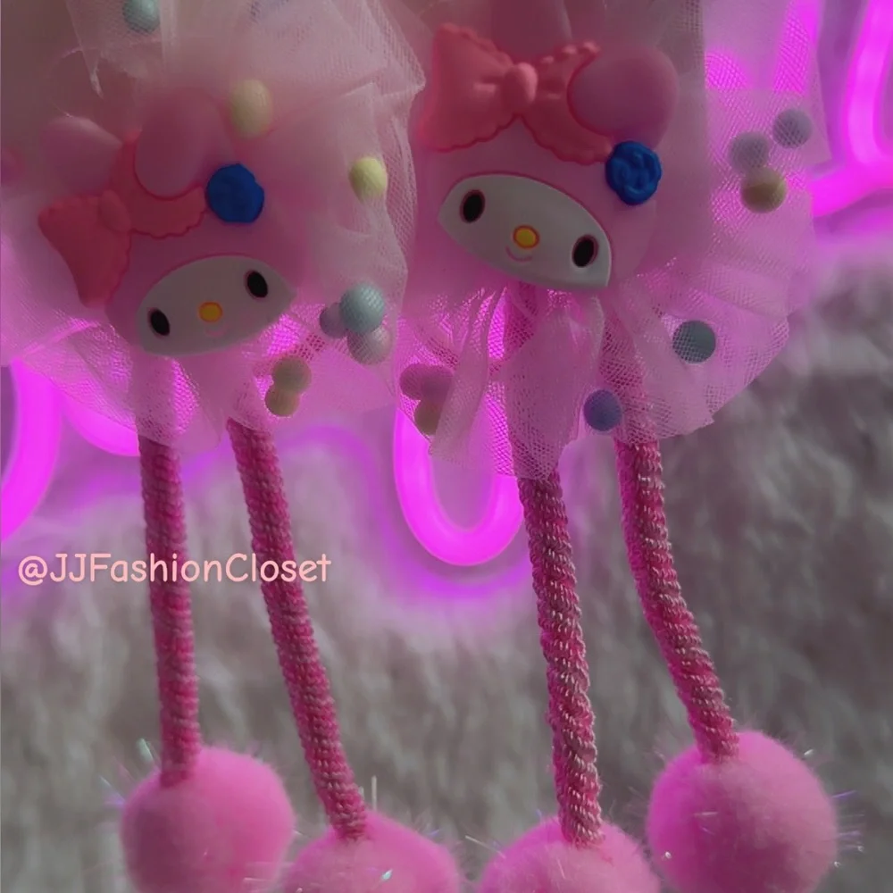 Cute Hello Kitty and Friends hair ties sets